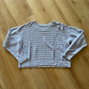 Lululemon Knit Sweater periwinkle NWOT